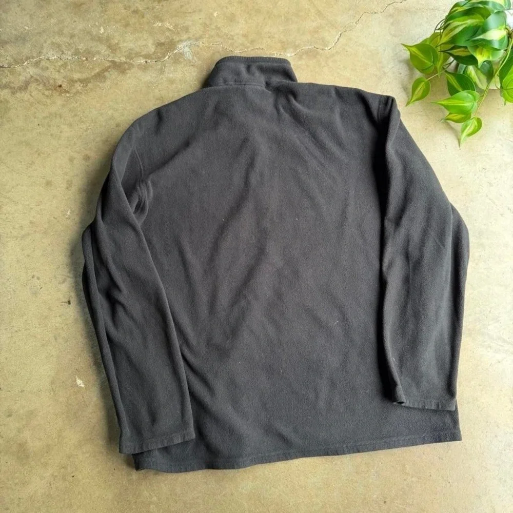 Vintage The North Face black quarter zip fleece